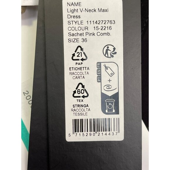 Rotate $469 Floral Size Small Maxi Dress Rosette Ruched Long Sleeve Formal NWT - Picture 10 of 13